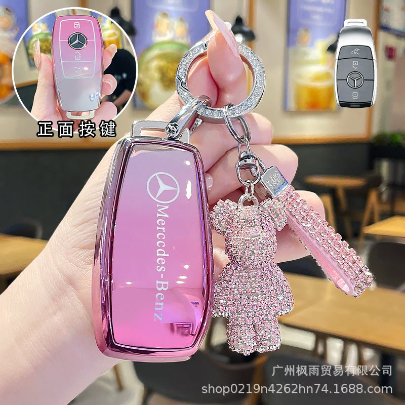 Benz E300L Key Set A200L Car Glc260 Case Gla Buckle Glb200 E260 Package C260L Gle350 - Image 3